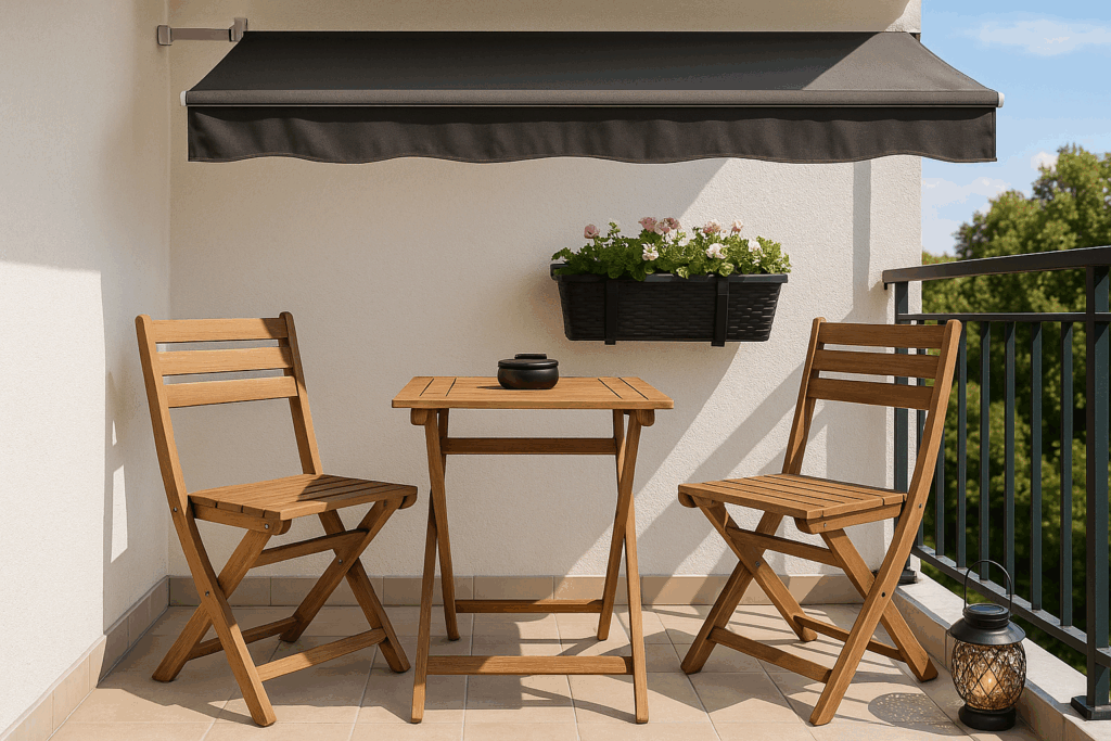 Een gezellig balkon